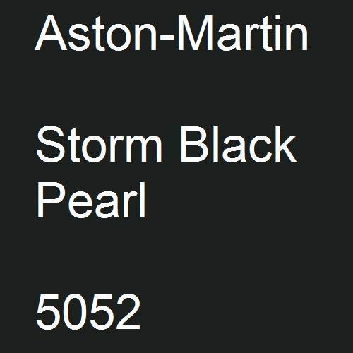 Aston-Martin, Storm Black Pearl, 5052.